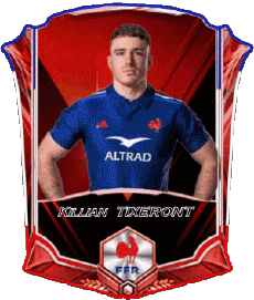 Sports Rugby - Players France Team 2025 Killian TIXERONT 