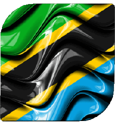 Fahnen Afrika Tansania Platz 