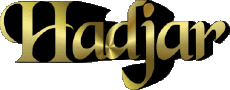 Prénoms FEMININ - Maghreb Musulman H Hadjar 