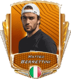 Sport Tennisspieler Italien Matteo Berrettini 
