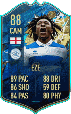 Multimedia Vídeo Juegos F I F A - Jugadores  cartas Angleterre Eberechi Eze 