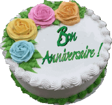 Nachrichten Französisch Bon Anniversaire Gateaux 007 