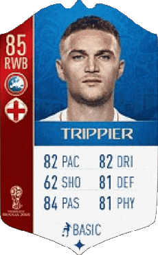 Multimedia Vídeo Juegos F I F A - Jugadores  cartas Angleterre Kieran Trippier 