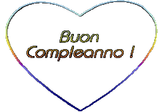Messages Italien Buon Compleanno Cuore 001 