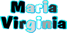 Prénoms FEMININ - Italie M Composé Maria Virginia 