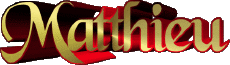 Nombre MASCULINO - Francia M Matthieu 