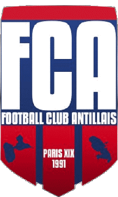 Sports FootBall Club France Logo Ile-de-France 75 - Paris F.C.A Paris 19ème 