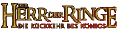 Multimedia V International Der Herr der Ringe Die Ruckkehr des Konigs Deutsches Logo 