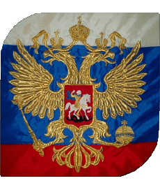 Bandiere Europa Russia Quadrato 