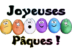 Mensajes Francés Joyeuses Pâques 12 