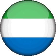 Bandiere Africa Sierra Leone Tondo 