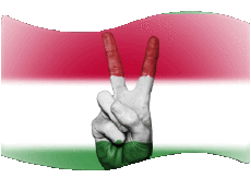 Flags Europe Hungary Rectangle 