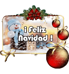 Mensajes Español Feliz Navidad Serie 12 