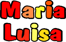 Vorname WEIBLICH - Italien M Zusammengesetzter Maria Luisa 