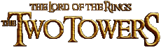 Multimedia Películas Internacional El Señor de los Anillos Las Do Torres Logotipo Inglés 