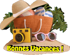 Messages French Bonnes Vacances Transparent Background 31 