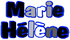 Nombre FEMENINO - Francia M Compuesto Marie Hélène 