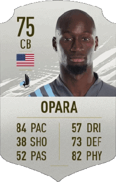Multi Média Jeux Vidéo F I F A - Joueurs Cartes U S A Ike Opara 