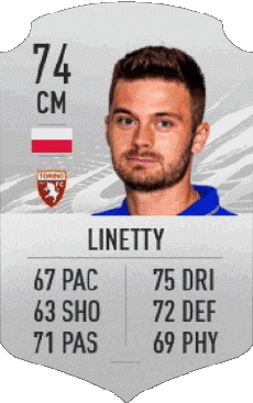 Multi Média Jeux Vidéo F I F A - Joueurs Cartes Pologne Karol Linetty 