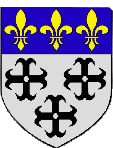 Fahnen Frankreich Abteilungen - Städte 03 MOULINS 