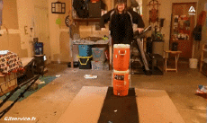 Humor -  Fun MENSCHEN Akrobatik Verschieden Fail 02 