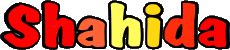 Vorname WEIBLICH - Maghreb Muslim S Shahida 