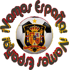 Messages Espagnol Vamos España Fútbol 
