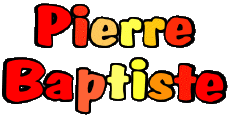 First Names MASCULINE - France P Pierre Baptiste 