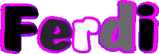 Nombre MASCULINO - Alemania F Ferdi 