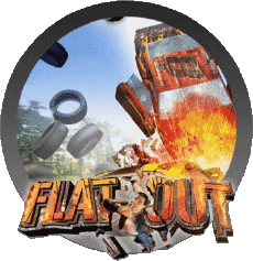 Multi Média Jeux Vidéo FlatOut Logo - Icônes 01 