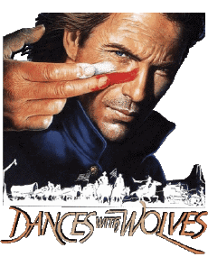 Multimedia Películas Internacional Bailando con lobos Logotipo Inglés 
