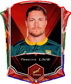 Deportes Rugby - Jugadores Africa del Sur Equipo 2022 Francois Louw 