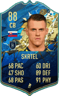 Multimedia Videospiele F I F A - Karten Spieler Slowakei Martin Skrtel 