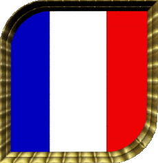 Bandiere Francia Nazionale Quadrato 