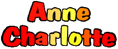 Vorname WEIBLICH - Frankreich A Zusammengesetzter Anne Charlotte 