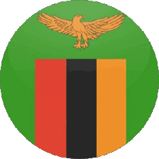 Bandiere Africa Zambia Tondo 