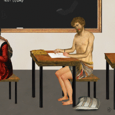 Humour - Fun GIF Artistes Scorpion Dagger 