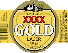 Getränke Bier Australien Xxxx-Gold-Castelmaine 