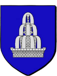 Blasón-Banderas Francia Departamentos - Ciudades 85 FONTENAY LE COMTE 