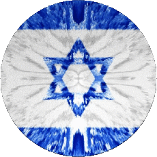 Bandiere Asia Israele Tondo 