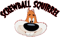 Multimedia Cartoni animati TV Film Tex Avery Screwball Squirrel Logo 