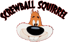 Multimedia Dibujos animados TV Peliculas Tex Avery Screwball Squirrel Logotipo 