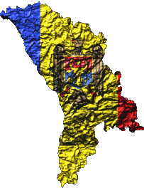 Flags Europe Moldova Map 