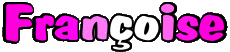 Nombre FEMENINO - Francia F Françoise 