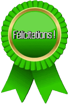 Messages Français Félicitations 03 