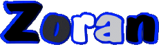 Vorname MANN - Frankreich Z Zoran 
