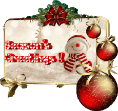 Messagi Inglese Season's Greetings Serie 02 