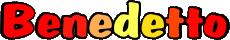 Prénoms MASCULIN - Italie B Benedetto 