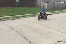 Humor -  Fun Transport Motorcycles Road - Fail 