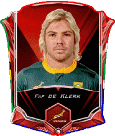 Sports Rugby - Players South Africa Faf de Klerk 